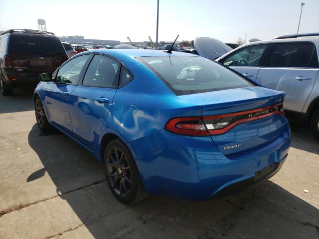 VIN 3N1AB7AP5GY251764 2015 DODGE DART SE no.3