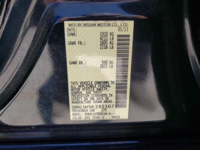2013 NISSAN ALTIMA 2.5 1N4AL3AP5DC285507