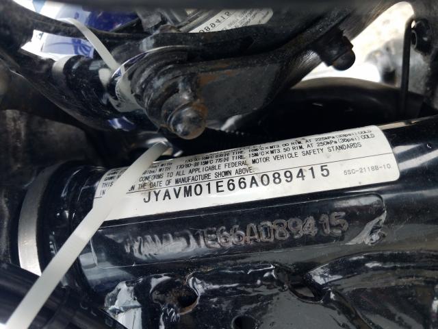 2006 YAMAHA XVS65 JYAVM01E66A089415