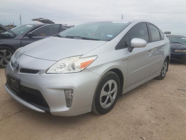 VIN WAUTPBFF0JA154944 2014 TOYOTA PRIUS no.2