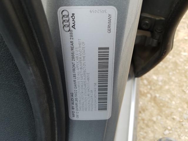 2013 AUDI S6 WAUF2AFC8DN046158