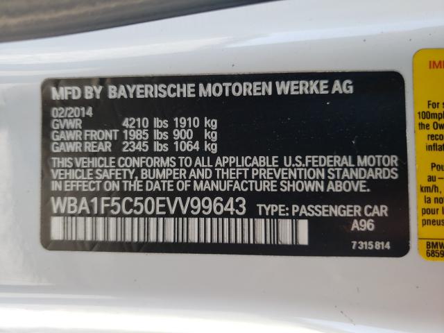2014 BMW 228 I WBA1F5C50EVV99643