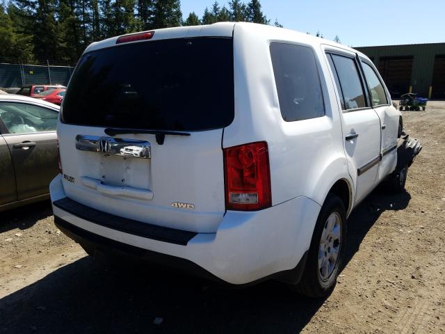 2013 HONDA PILOT LX 5FNYF4H29DB016221