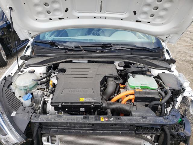 2017 HYUNDAI IONIQ BLUE KMHC65LC1HU029067