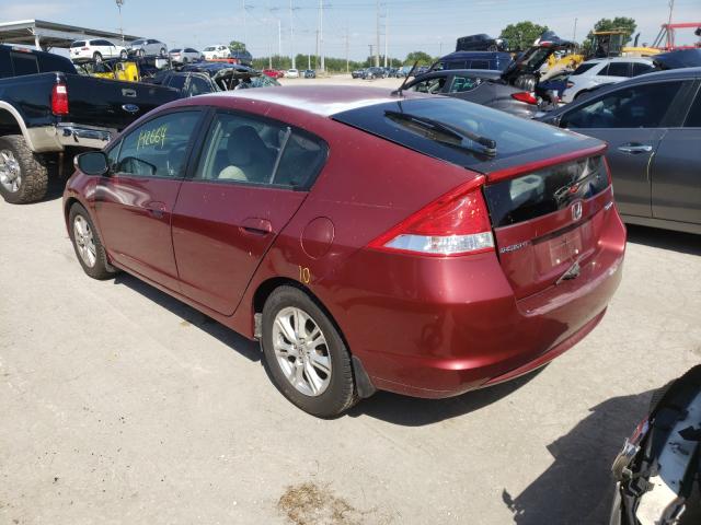 2010 HONDA INSIGHT EX JHMZE2H75AS028144