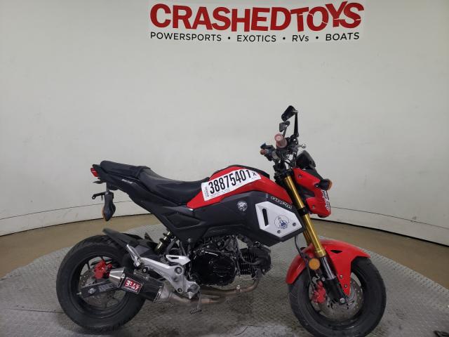 Salvage motorcycles for sale at Dallas, TX auction: 2019 Honda Grom 125