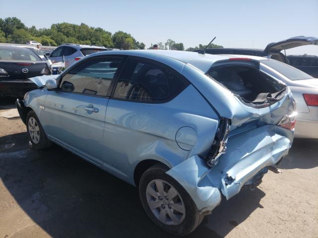 2010 HYUNDAI ACCENT BLU KMHCM3AC1AU184835