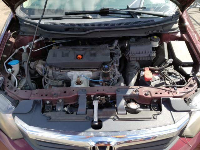 2012 HONDA CIVIC LX 19XFB2F54CE385786