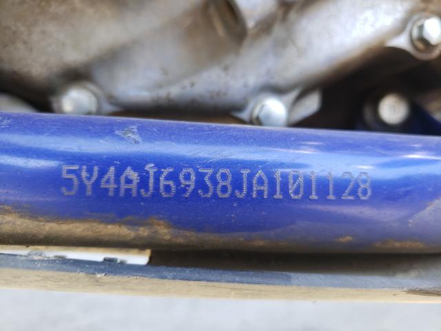 2018 YAMAHA YFZ450 R 5Y4AJ6938JA101128