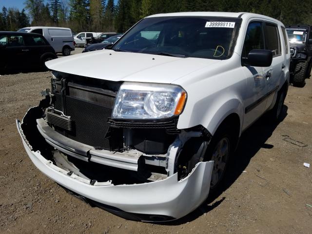 2013 HONDA PILOT LX 5FNYF4H29DB016221