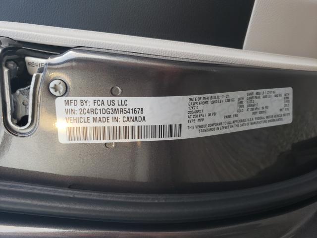 2021 CHRYSLER VOYAGER LX 2C4RC1DG3MR541678