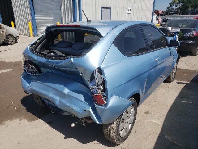 2010 HYUNDAI ACCENT BLU KMHCM3AC1AU184835