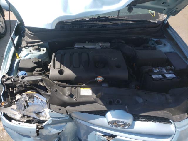 2010 HYUNDAI ACCENT BLU KMHCM3AC1AU184835