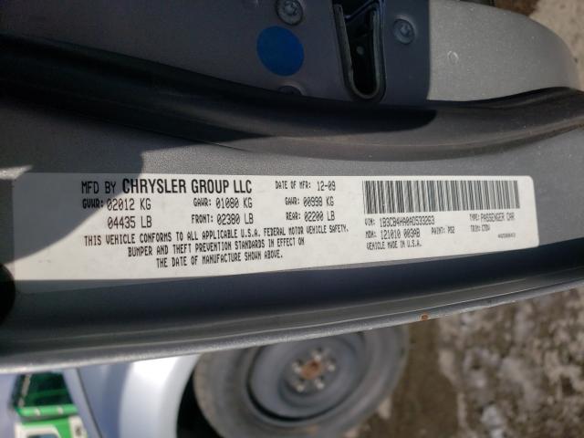 2010 DODGE CALIBER SX 1B3CB4HA0AD533263