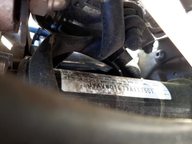2007 YAMAHA MOTORCYCLE JYAVM01E77A117501