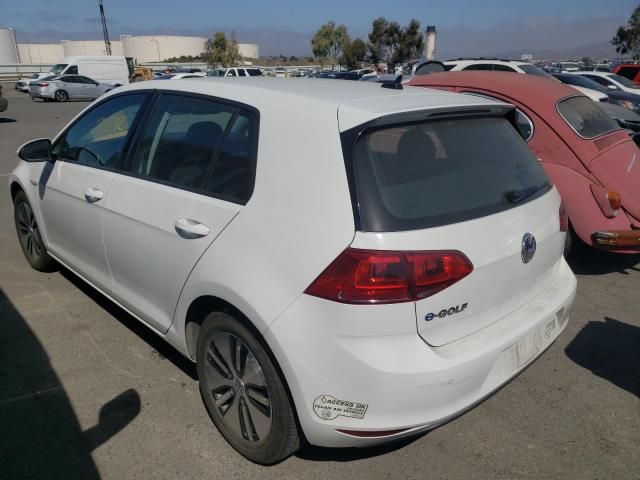 2016 VOLKSWAGEN E-GOLF SE WVWKP7AU9GW910686