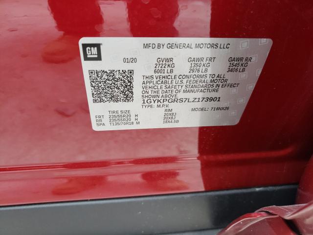 2020 CADILLAC XT6 SPORT 1GYKPGRS7LZ173901