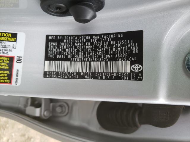 VIN 3FA6P0RU9HR399861 2017 Ford Fusion, Hybrid Tita... no.10