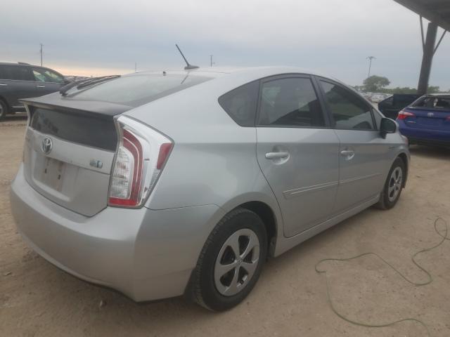 VIN WAUTPBFF0JA154944 2014 TOYOTA PRIUS no.4