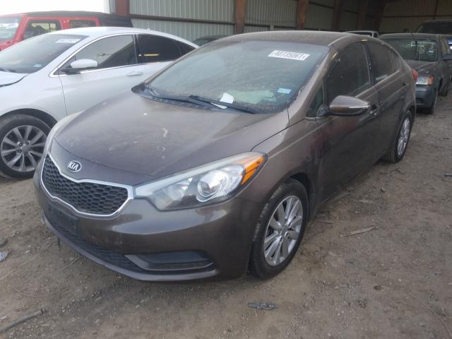 VIN WDDGF4HB7ER309435 2014 KIA FORTE LX no.2