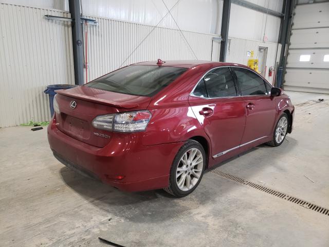 2010 LEXUS HS 250H JTHBB1BA6A2008249