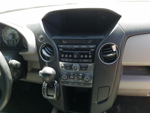 2013 HONDA PILOT LX 5FNYF4H29DB016221