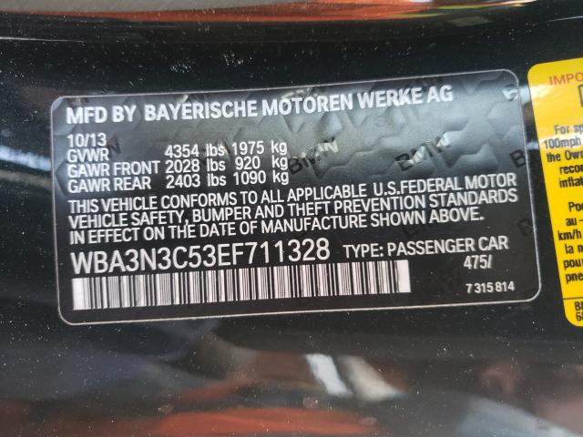 2014 BMW 428 I WBA3N3C53EF711328