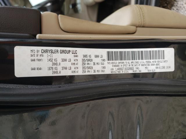 2011 JEEP GRAND CHER 1J4RR6GT1BC628922