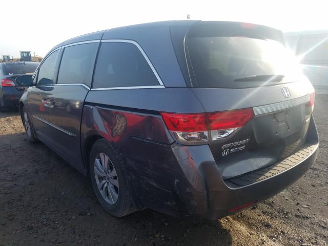 VIN KMTG24LA4KU016333 2016 HONDA ODYSSEY SE no.3