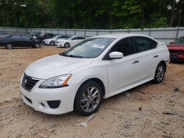 VIN 5XXGM4A76DG168445 2014 NISSAN SENTRA S no.2