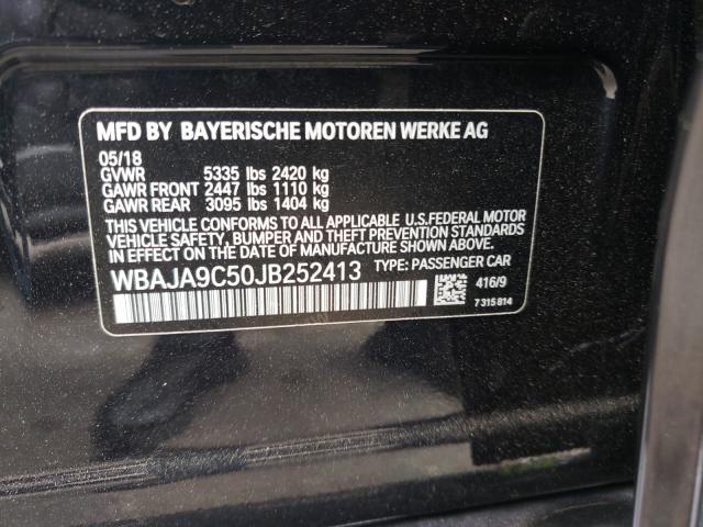 2018 BMW 530E WBAJA9C50JB252413