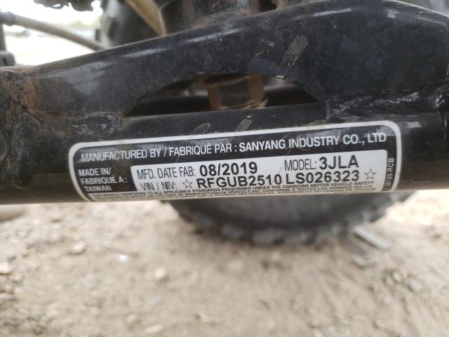 2020 POLARIS ATV RFGUB2510LS026323