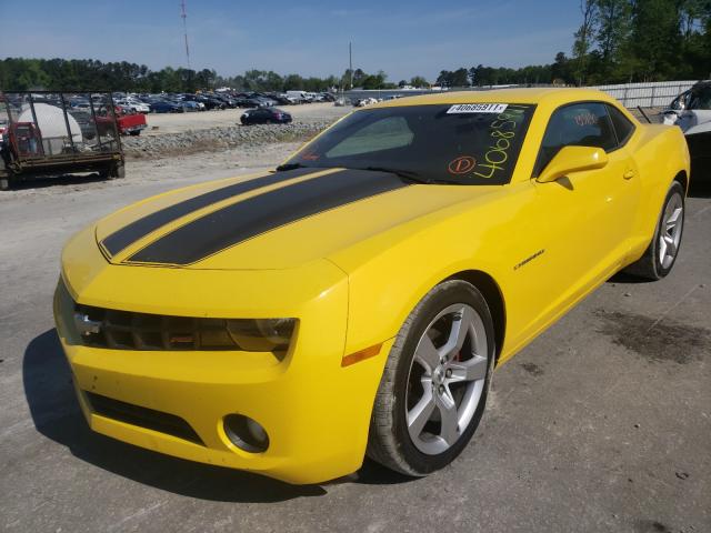 VIN 19XFL1H88NE001025 2011 CHEVROLET CAMARO LT no.2