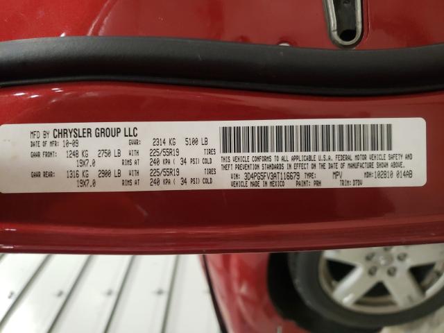 2010 DODGE JOURNEY SX 3D4PG5FV3AT116679