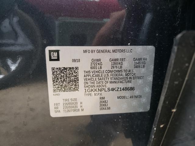 2019 GMC ACADIA DEN 1GKKNPLS4KZ148686