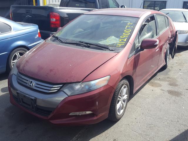2010 HONDA INSIGHT EX JHMZE2H76AS027763