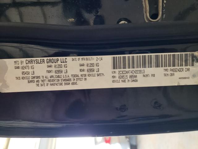 2014 DODGE CHARGER PO 2C3CDXAT4EH223913
