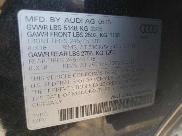 2014 AUDI A4 ALLROAD WA1UFAFL2EA040065