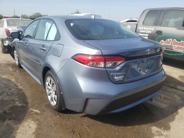 VIN WBAJB1C57JB083957 2021 TOYOTA COROLLA LE no.3