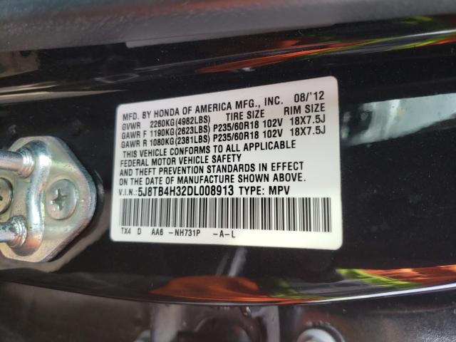 2013 ACURA RDX 5J8TB4H32DL008913