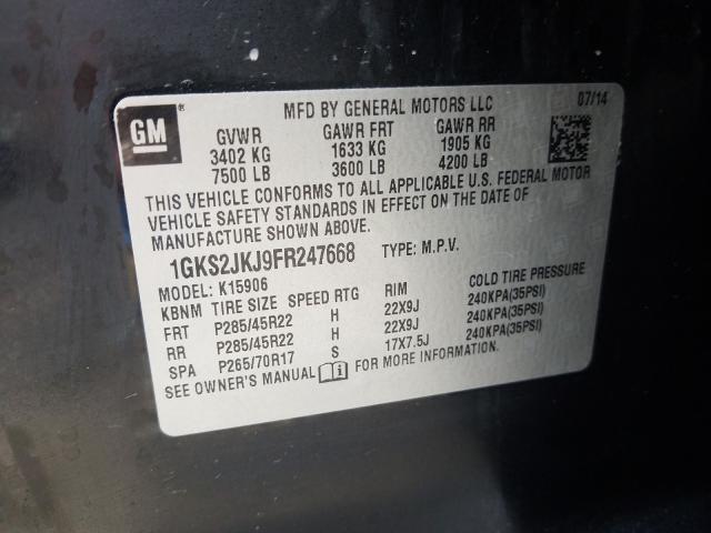 2015 GMC YUKON XL D 1GKS2JKJ9FR247668