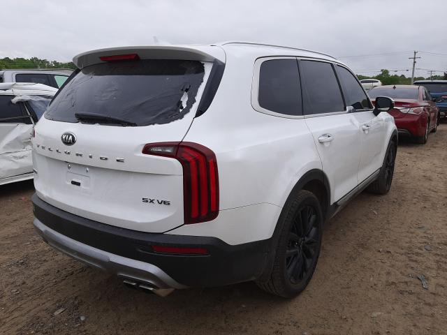 VIN 2C3CDZKG1LH170484 2021 KIA TELLURIDE no.4