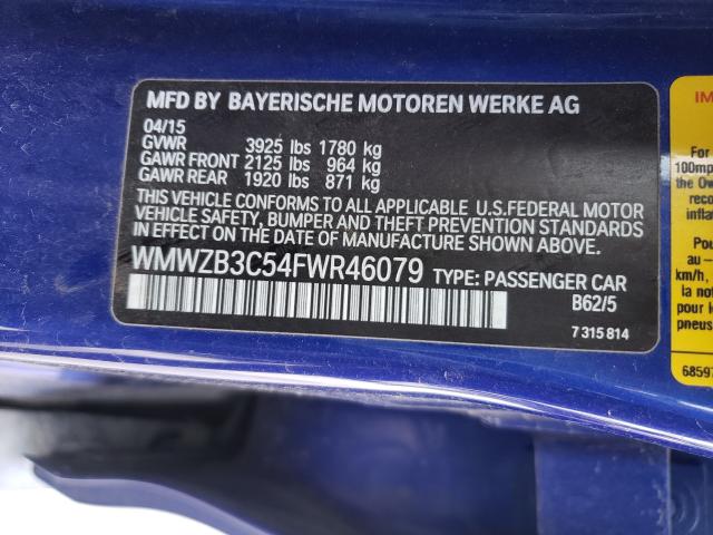 2015 MINI COOPER COU WMWZB3C54FWR46079