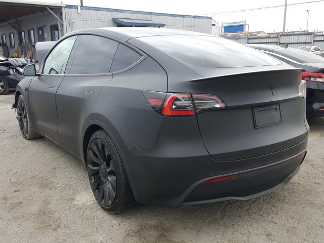 2020 TESLA MODEL Y 5YJYGDEF2LF053808