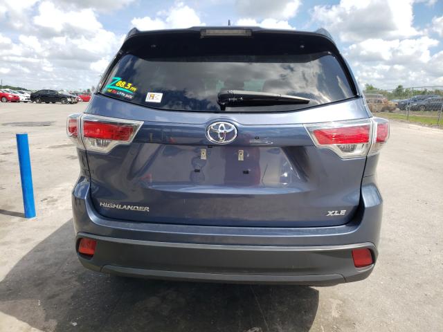 VIN KNDJ33AU6L7051447 2016 TOYOTA HIGHLANDER no.9