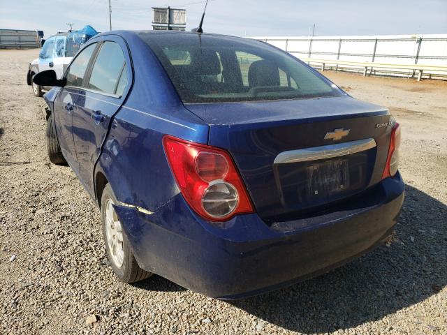 2013 CHEVROLET SONIC LT 1G1JC5SG8D4223476