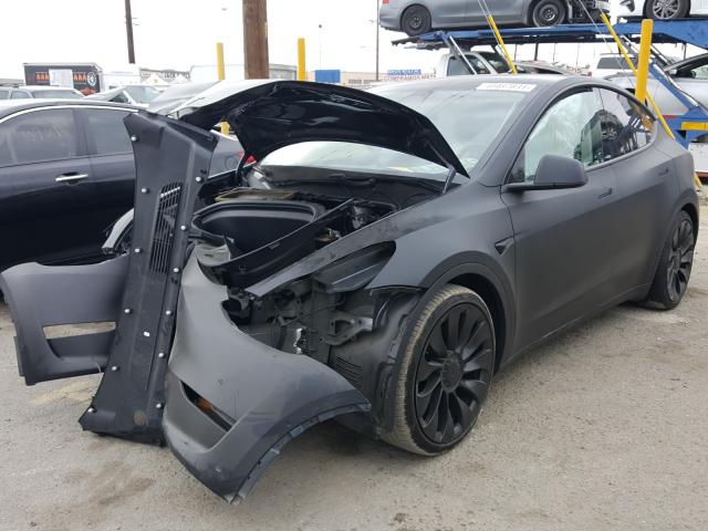 2020 TESLA MODEL Y 5YJYGDEF2LF053808