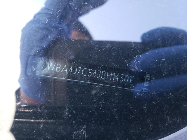 2018 BMW 440XI GRAN WBA4J7C54JBH14301