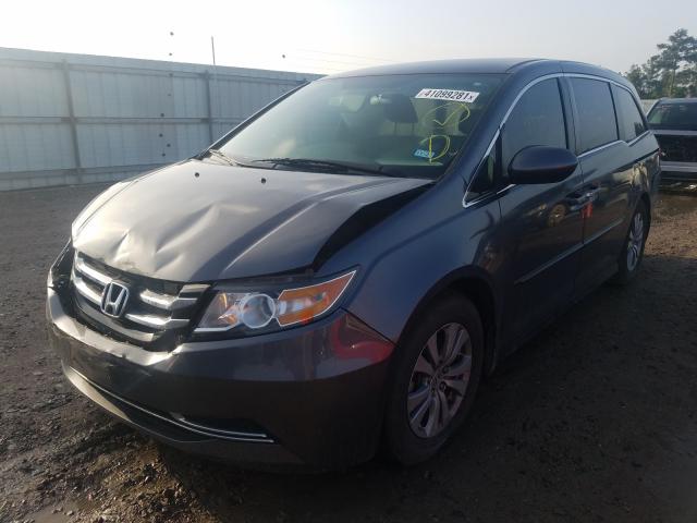 VIN KMTG24LA4KU016333 2016 HONDA ODYSSEY SE no.2