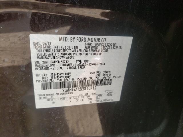 2014 LINCOLN MKT 2LMHJ5AT2EBL50712